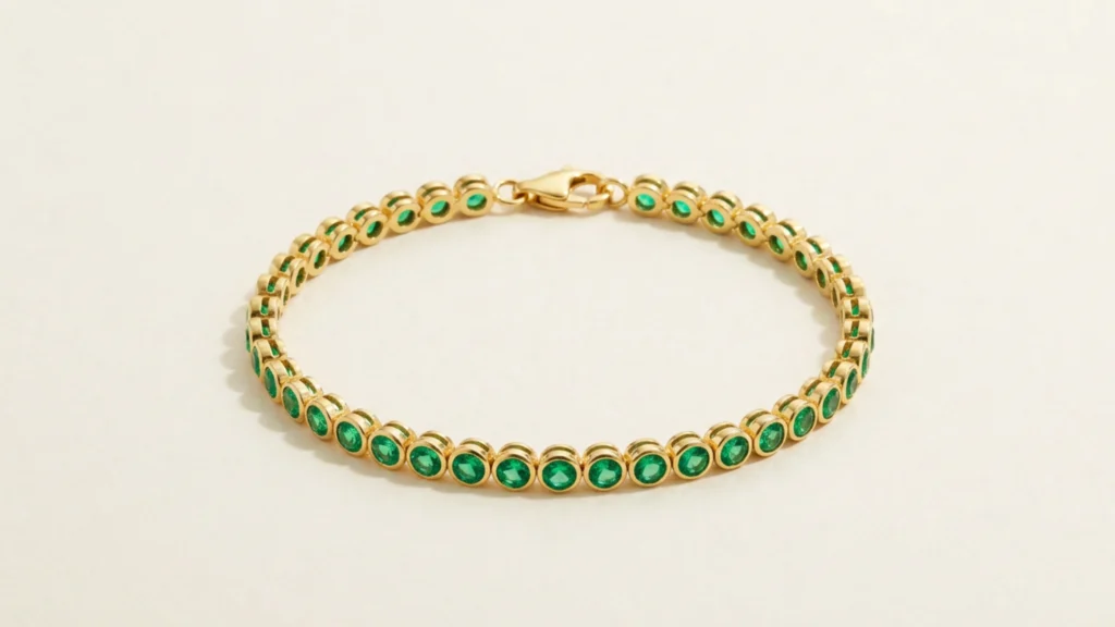 emerald bracelet wide result